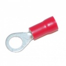 Red Ring Terminals 6mm - 50 pack